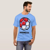 Indonesië Land Vlag T-shirt (Voorkant volledig)