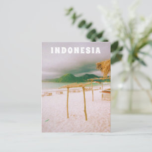 Indonesië Lombok Tropisch Paradijs Print Feestdagenkaart