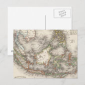 Indonesië, Maleisië Briefkaart (Voorkant / Achterkant)