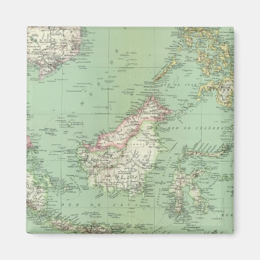 Indonesië, Maleisië Magneet (Voorkant)