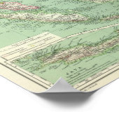 Indonesië, Maleisië Poster (Hoek)