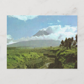 Indonesië, Merapi Volcano Briefkaart