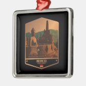 Indonesië Metalen Ornament (Links)