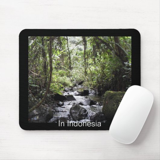 Indonesië Mousepad Muismat (Met muis)