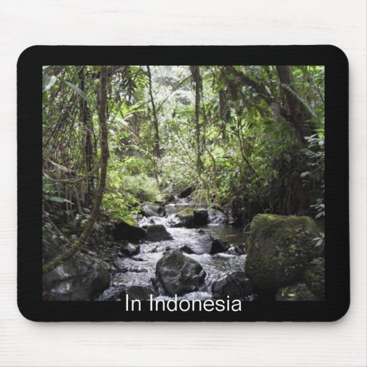 Indonesië Mousepad Muismat (Voorkant)