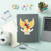 Indonesië National Emblem Patriotic Sticker (iPad Cover)