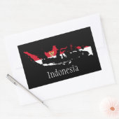 Indonesië Rechthoekige Sticker (Envelop)