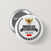 Indonesië Ronde Button 5,7 Cm (Voorkant /achterkant)