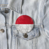 Indonesië Ronde Button 7,6 Cm (In situ)