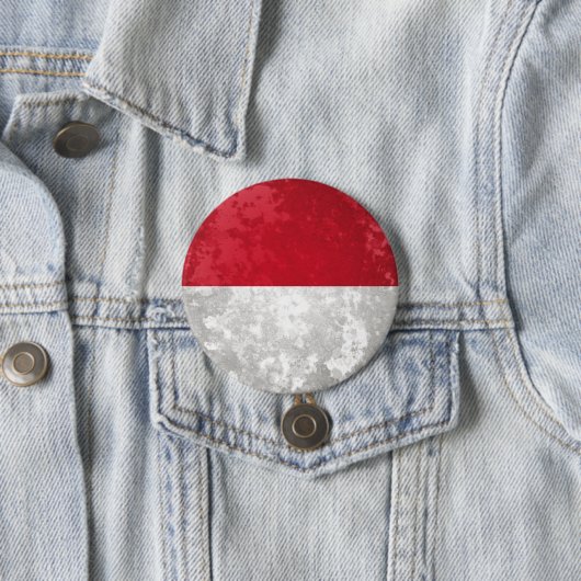 Indonesië Ronde Button 7,6 Cm (In situ)