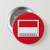 Indonesië Ronde Button 7,6 Cm (Voorkant /achterkant)