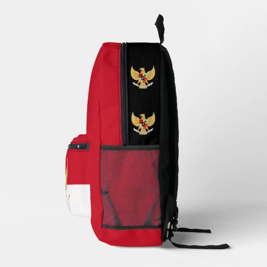 Indonesië, rugzak, Indonesische vlag, Garuda Bedrukte Rugzak (Rechts)