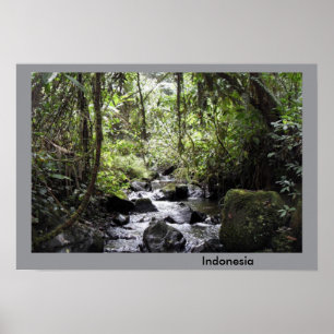 Indonesië Scene Poster