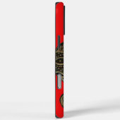 Indonesië Schaduwpop Hohoho Ontwerp Rood Canvas Case-Mate iPhone Case (Achterkant / Rechts)