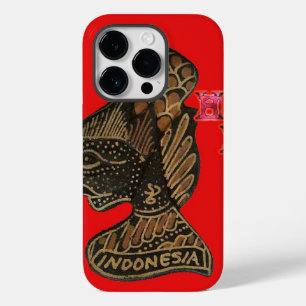Indonesië Schaduwpop Hohoho Ontwerp Rood Canvas Case-Mate iPhone Case