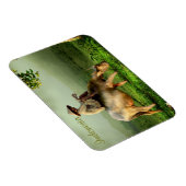 Indonesië Schilderachtig landschap met buffel en b Magneet (Rechterzijde)