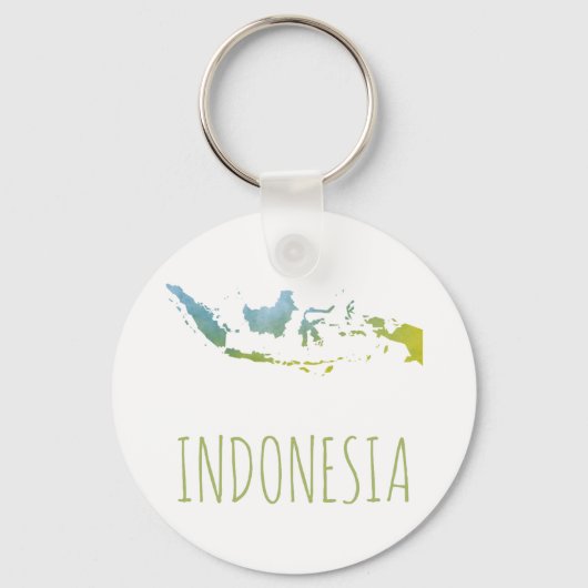 Indonesië Sleutelhanger (Voorkant)