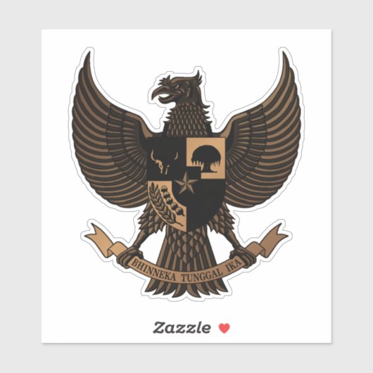 Indonesië Sticker (Vel)