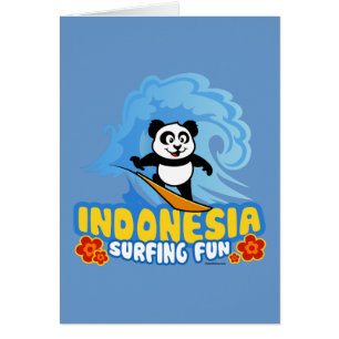 Indonesië Surfing Panda
