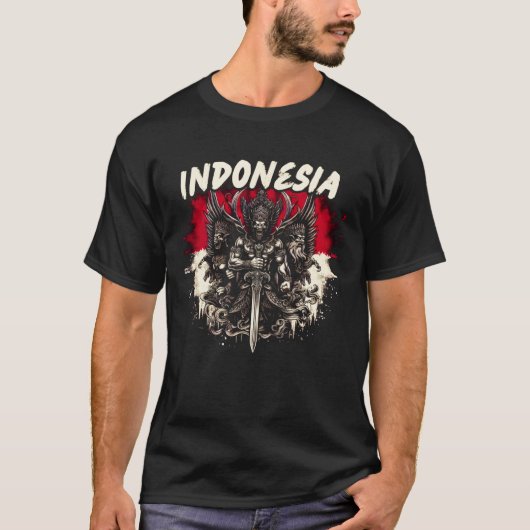 Indonesië t-shirt (Voorkant)