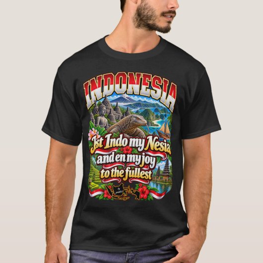 Indonesië T-shirt (Voorkant)