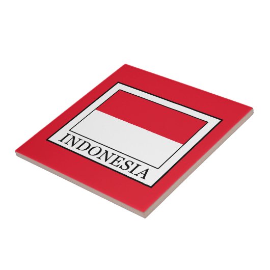 Indonesië Tegeltje (Zijkant)