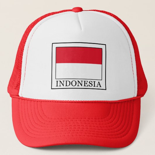 Indonesië Trucker Pet (Voorkant)