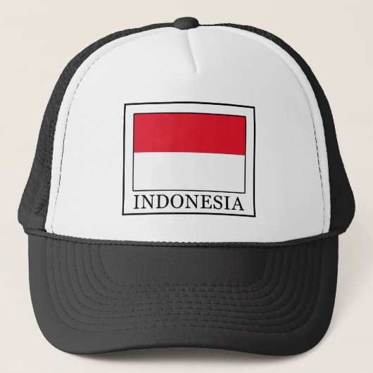 Indonesië Trucker Pet (Voorkant)