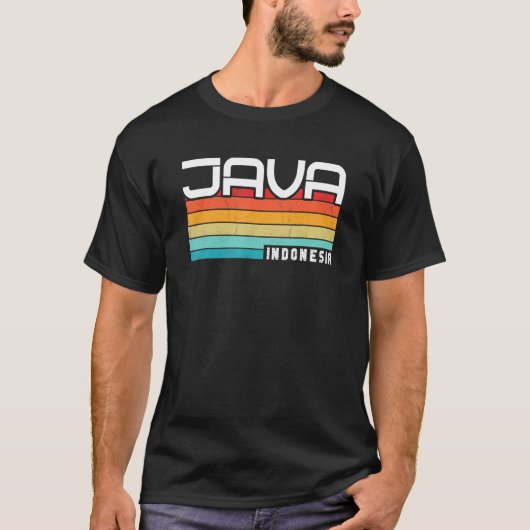  Indonesië Vacation Travel Asia Java 1 T-shirt (Voorkant)