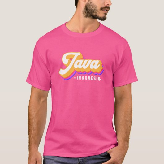  Indonesië Vacation Travel Asia Java T-shirt (Voorkant)