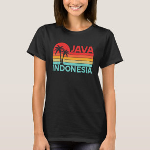 Indonesië Vacation Travel Asia Java T-shirt
