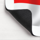 Indonesië Vlag Muismat (Hoek)