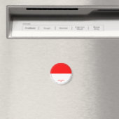 Indonesië Vlagmagneet Magneet (Insitu (Vaatwasser))