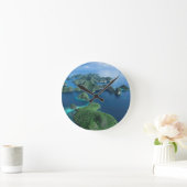 Indonesië, West-Papoea. Ampat van Raja Ronde Klok (Huis)