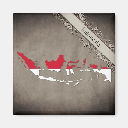 Indonesien Magneet (Voorkant)