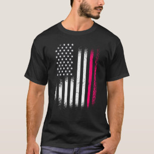 Indonesisch Amerikaanse Patriottische Geteelde Lan T-shirt