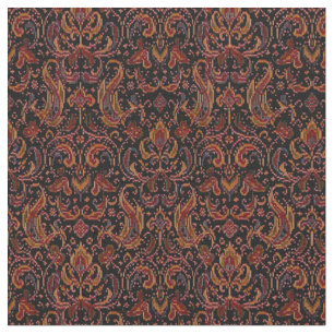 Indonesisch Bangka Tribal Ikat Pattern Stof
