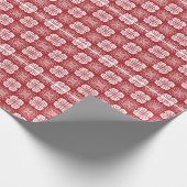 Indonesisch Batik Kawung Gurda Design Cadeaupapier (Hoek)