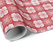 Indonesisch Batik Kawung Gurda Design Cadeaupapier (Rol Hoek)