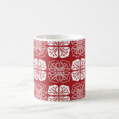 Indonesisch Batik Kawung Gurda Design Koffiemok (Center)