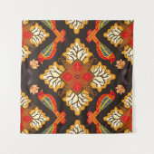 Indonesisch batikmotief met een zeer kenmerkende g wandkleed (Voorkant (horizontaal))