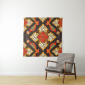 Indonesisch batikmotief met een zeer kenmerkende g wandkleed (In Situ (horizontaal))