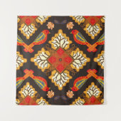 Indonesisch batikmotief met een zeer kenmerkende g wandkleed (Voorkant)