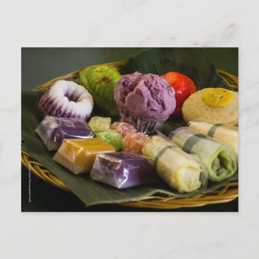 Indonesisch Briefkaart van traditionele heek (Voorkant)