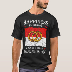 Indonesisch Huwelijk Indonesië Huwelijks Erfgoed T-shirt