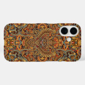 Indonesisch inheemse hindoeïstische kunst ontwerp Case-Mate iPhone case (Achterkant (horizontaal))