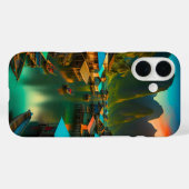 Indonesisch klein vissersdorp Case-Mate iPhone case (Achterkant (horizontaal))