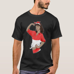 Indonesisch meisje onbreekbaar in erfgoedIndonesië T-shirt