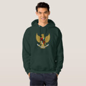 Indonesisch nationaal embleem hoodie (Voorkant volledig)