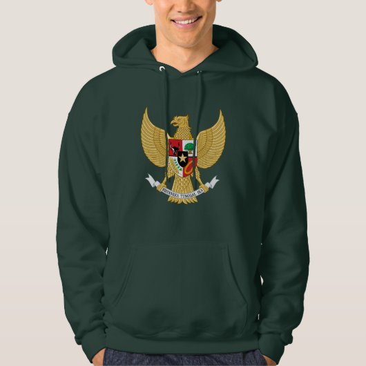 Indonesisch nationaal embleem hoodie (Voorkant)